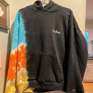 READ The Crate Men’s L Tie Dye Hoodie Sweatshirt NY Streetwear